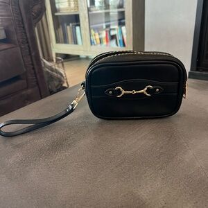Black Leather Women's Bag